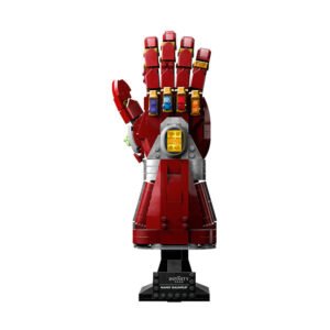 futuristic power gauntlet building block set completed model