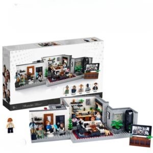 City Apartment Street Scene Micro-Brick Building Set (974 Pieces)