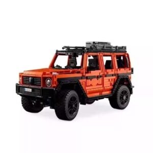 off-road SUV building blocks completed display model