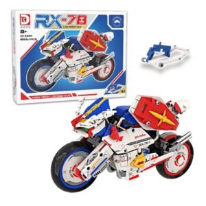 EVO Mecha Motorbike Building Blocks Set (1055 Pieces) – Futuristic Motorcycle Display Model