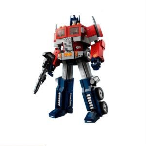 robot car mini building blocks dual form model