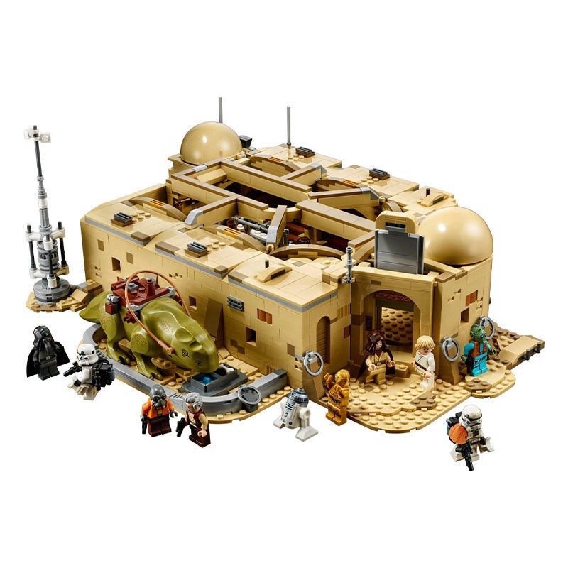 Sci‑Fi Desert Cantina Building Blocks Set (3,187 Pieces) – Large Display Model - Image 3