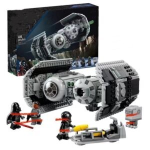 Sci‑Fi Bomber Starship Building Blocks Set (625 Pieces) – ABS Spacecraft Display Model