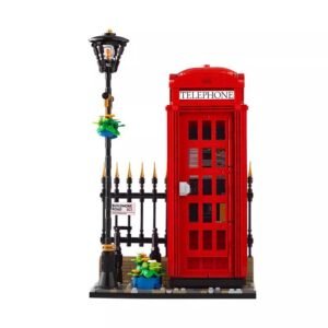London Red Telephone Box Mini Building Blocks Set main model