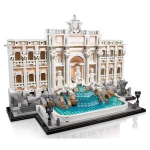 Trevi Fountain Building Blocks Set completed model