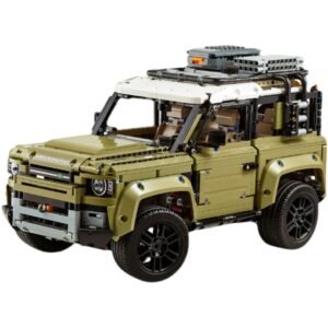 land rover defender building set off road vehicle side profile