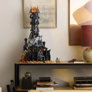 Dark Fantasy Black Tower Building Blocks Set (MOC Display Model) – 5471 Pieces