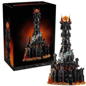Dark Fantasy Black Tower Building Blocks Set (MOC Display Model) – 5471 Pieces