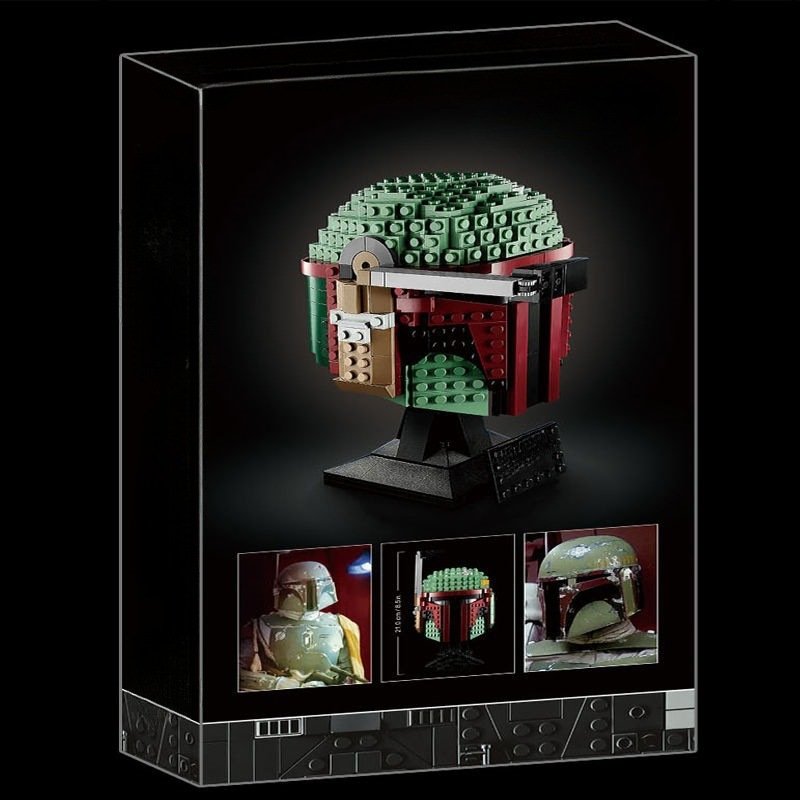 625 pieces helmet building blocks visor detail