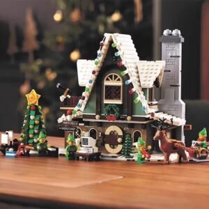 Christmas Elf Magic House Street Scene Building Set (1197 Pieces)