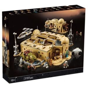 Sci‑Fi Desert Cantina Building Blocks Set (3,187 Pieces) – Large Display Model